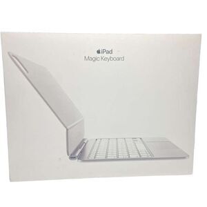 Apple Magic Keyboard iPad Pro 11-inch M4 M5 White/Silver A2975 MWR03LL/A Openbox